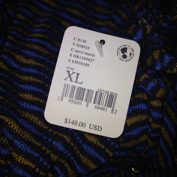 Free People Frankie Maxi Halter Dress, Navy Blue, XLarge, RRP $148 - Picture 5 of 5